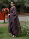 Purple Colour Rayon Printed Kurti With Pant Dupatta Wholesale Price In Surat Aaradhna 2052